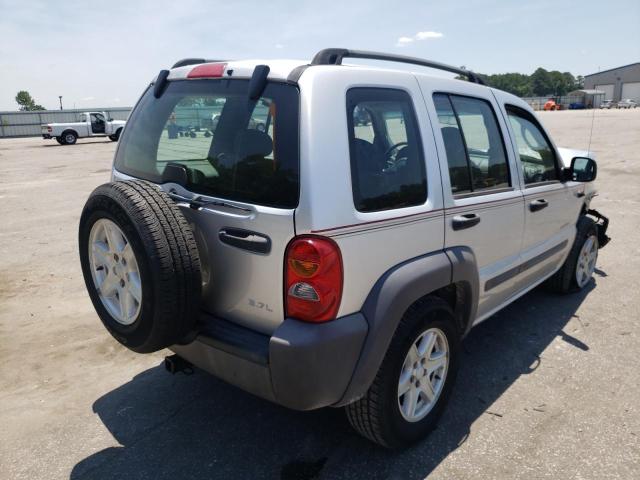 Photo 4 from auction – 2004 JEEP LIBERTY SP with VIN 1J4GL48K74W304863