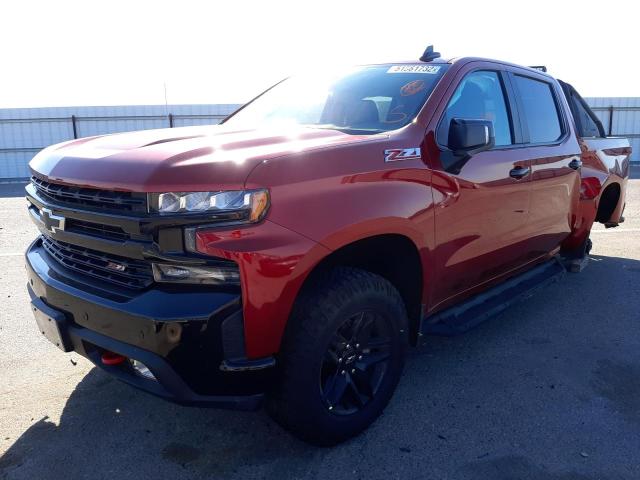 Photo 2 from auction – 2021 CHEVROLET SILVERADO with VIN 1GCPYFED8MZ243854