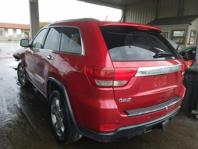 Photo 3 from auction – 2011 JEEP GRAND CHER with VIN 1J4RR5GT9BC526598
