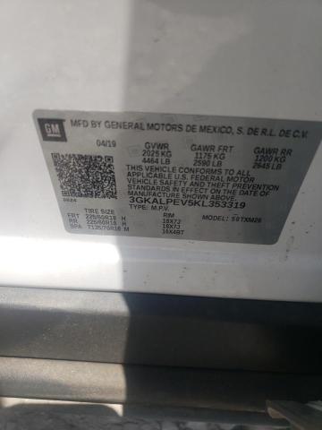 Photo 10 from auction – 2019 GMC TERRAIN SL with VIN 3GKALPEV5KL353319