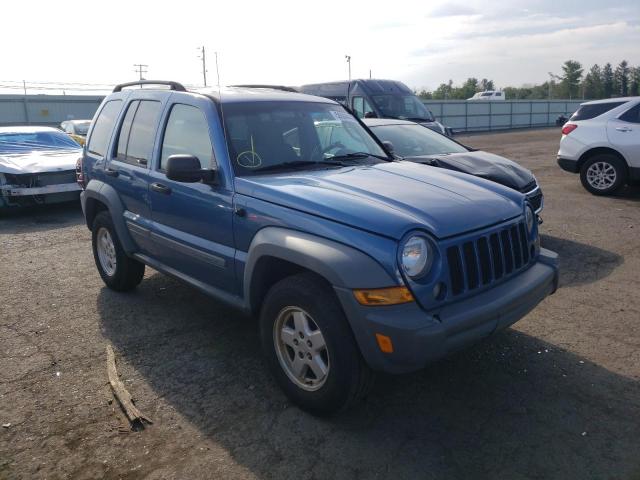 JEEP LIBERTY SP 2005 with VIN 1J4GL48K25W517835 - Photo from auction