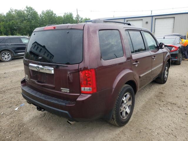 Photo 4 from auction – 2010 HONDA PILOT TOUR with VIN 5FNYF4H98AB040728