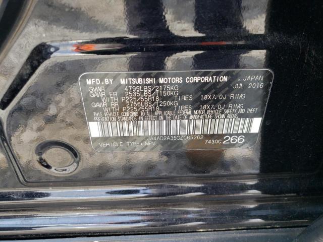 Photo 10 from auction – 2016 MITSUBISHI OUTLANDER with VIN JA4AD2A35GZ065262