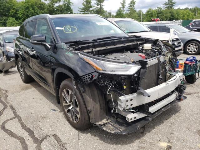 TOYOTA HIGHLANDER 2021 with VIN 5TDGZRBH6MS531721 - Photo from auction