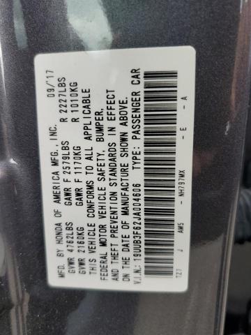 Photo 10 from auction – 2018 ACURA TLX TECH+A with VIN 19UUB3F62JA004606