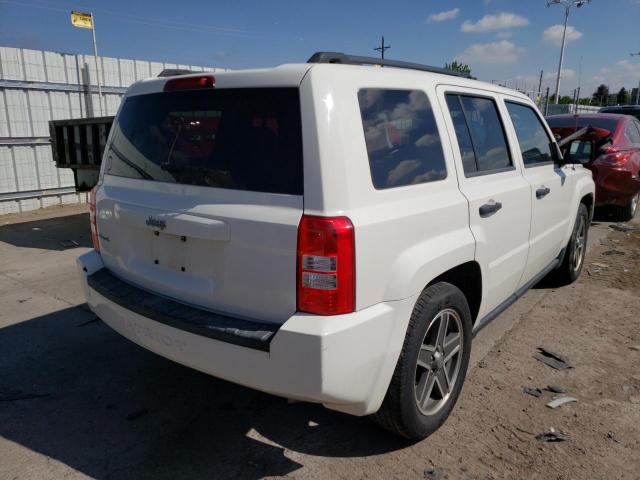 Photo 4 from auction – 2008 JEEP PATRIOT SP with VIN 1J8FF28W48D780529
