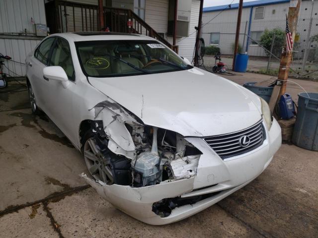 LEXUS ES 350 2008 with VIN JTHBJ46G682186563 - Photo from auction