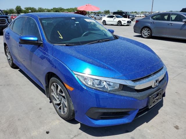 HONDA CIVIC EX 2018 with VIN 2HGFC2F71JH599099 - Photo from auction