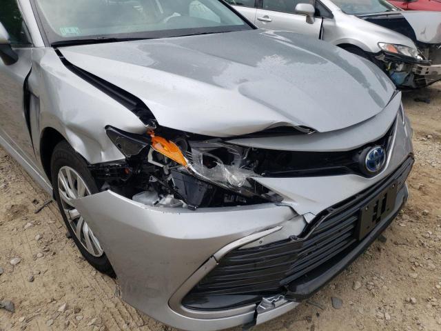 Photo 9 from auction – 2022 TOYOTA CAMRY LE with VIN 4T1C31AK1NU589145