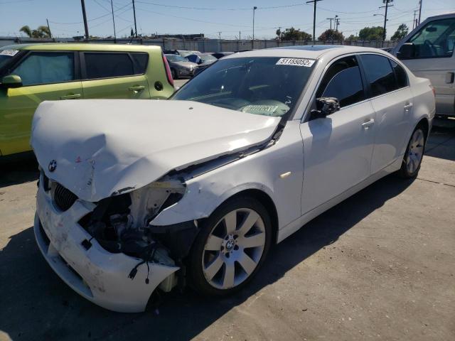 Photo 2 from auction – 2007 BMW 525 I with VIN WBANE53587CW62927