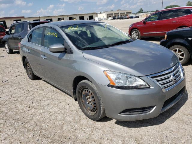 NISSAN SENTRA S 2014 with VIN 3N1AB7AP2EY218461 - Photo from auction