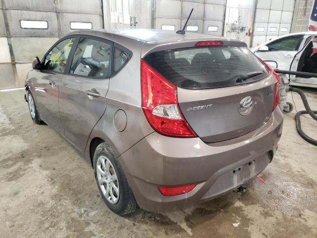Photo 3 from auction – 2013 HYUNDAI ACCENT GLS with VIN KMHCT5AE3DU068962