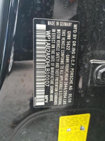 Photo 10 from auction – 2017 PORSCHE MACAN S with VIN WP1AB2A50HLB10107