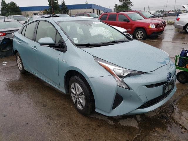 Photo 1 from auction – 2017 TOYOTA PRIUS with VIN JTDKBRFU2H3051799