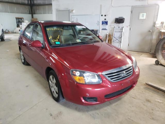 KIA SPECTRA EX 2009 مع رقم تعريف المركبة KNAFE221995600879 - صورة من المزاد
