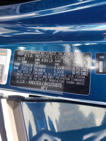 Photo 10 from auction – 2019 KIA NIRO FE with VIN KNDCB3LC8K5251675