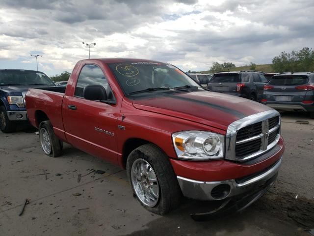 Photo 1 from auction – 2007 DODGE RAM 1500 S with VIN 1D7HA16247J517665