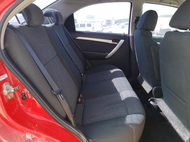 Photo 6 from auction – 2009 CHEVROLET AVEO LT with VIN KL1TG56E29B613254
