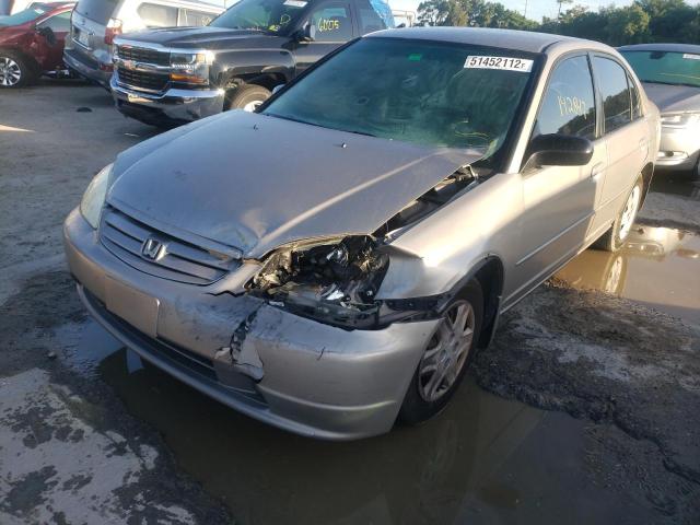 Photo 2 from auction – 2003 HONDA CIVIC LX with VIN 2HGES16583H548807