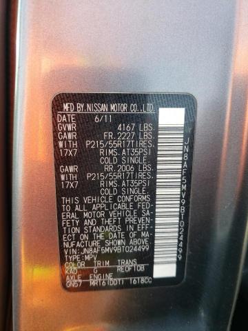 Photo 10 from auction – 2011 NISSAN JUKE S with VIN JN8AF5MV9BT024499