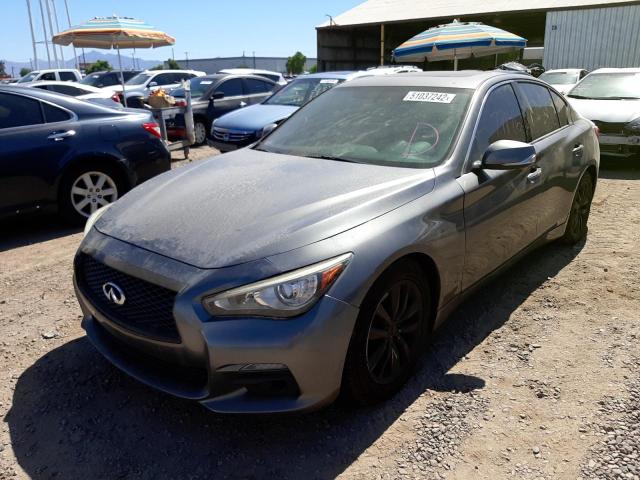 Photo 2 from auction – 2015 INFINITI Q50 BASE with VIN JN1BV7AP1FM347047