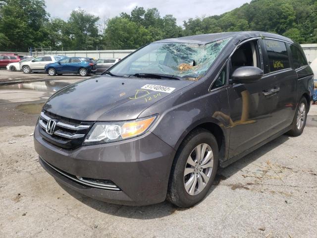 Photo 2 from auction – 2016 HONDA ODYSSEY EX with VIN 5FNRL5H48GB168029