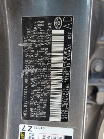 Photo 10 from auction – 2006 TOYOTA COROLLA MA with VIN 2T1KR32E06C611329