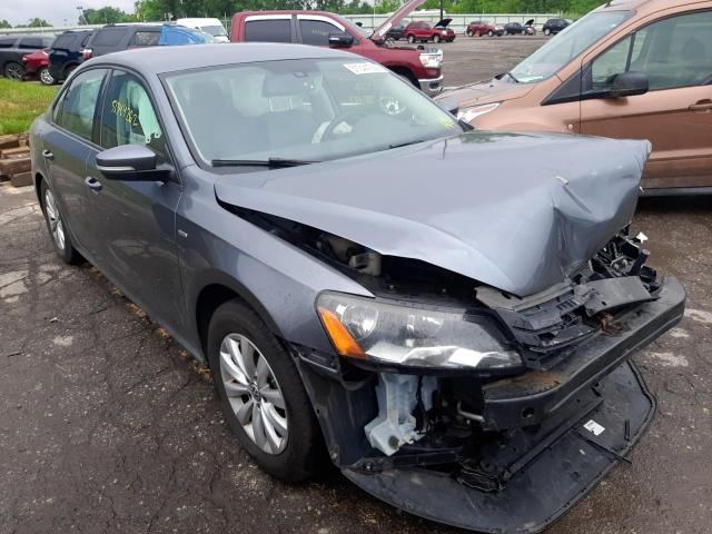 VOLKSWAGEN PASSAT S 2014 with VIN 1VWAT7A3XEC070380 - Photo from auction