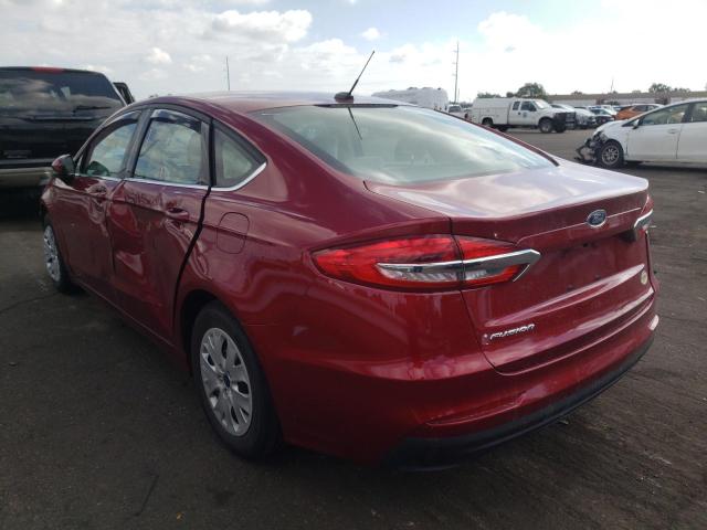 Photo 3 from auction – 2019 FORD FUSION S with VIN 3FA6P0G72KR193642