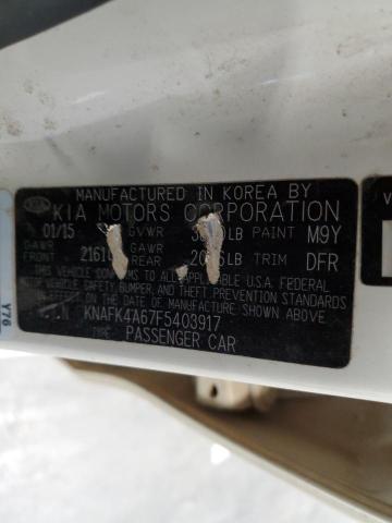 Photo 10 from auction – 2015 KIA FORTE LX with VIN KNAFK4A67F5403917
