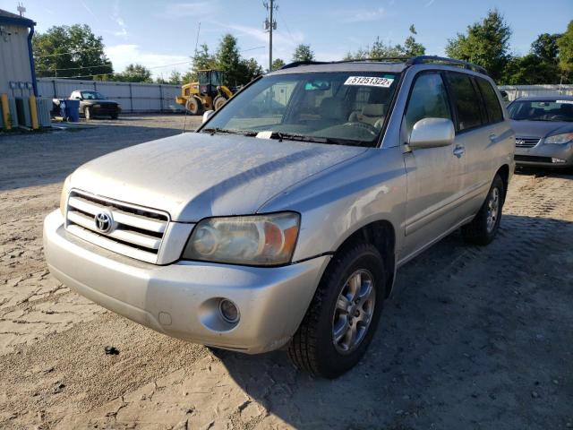 Photo 2 from auction – 2005 TOYOTA HIGHLANDER with VIN JTEGD21A950115267