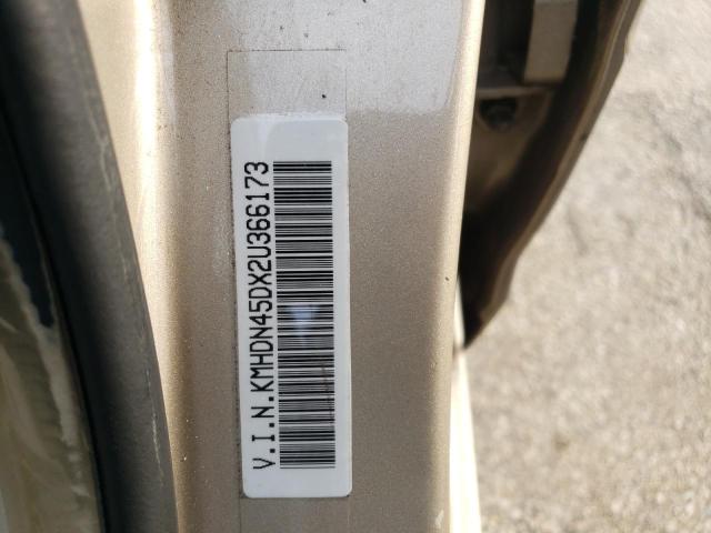 Photo 10 from auction – 2002 HYUNDAI ELANTRA GL with VIN KMHDN45DX2U366173