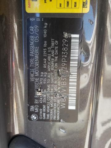 Photo 10 from auction – 2009 BMW 328 I with VIN WBAWB33529P138296