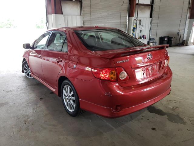 Photo 3 from auction – 2009 TOYOTA COROLLA with VIN 1NXBU40E19Z069054