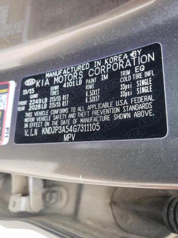 Photo 10 from auction – 2016 KIA SOUL + with VIN KNDJP3A54G7311105