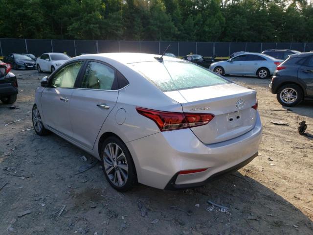Photo 3 from auction – 2021 HYUNDAI ACCENT LIM with VIN 3KPC34A68ME137795