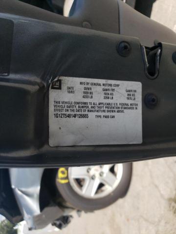 Photo 10 from auction – 2004 CHEVROLET MALIBU with VIN 1G1ZT54814F126665