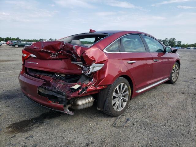 Photo 4 from auction – 2016 HYUNDAI SONATA SPO with VIN 5NPE34AF6GH317088