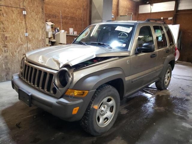 Photo 2 from auction – 2007 JEEP LIBERTY SP with VIN 1J4GL48K77W670147