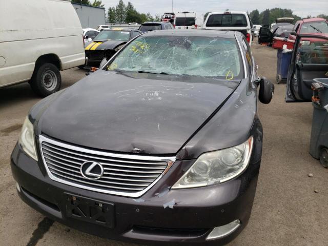 Photo 9 from auction – 2008 LEXUS LS 460 with VIN JTHBL46F085070632