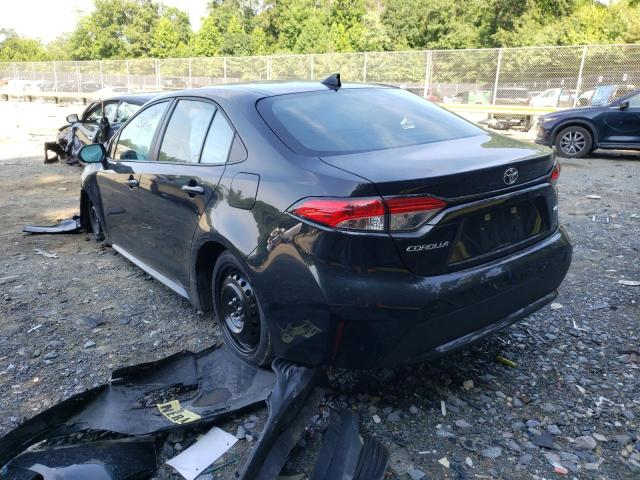Photo 3 from auction – 2021 TOYOTA COROLLA LE with VIN 5YFEPMAE3MP221493