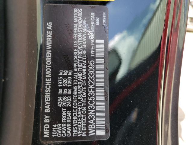 Photo 10 from auction – 2015 BMW 428 I with VIN WBA3N3C53FK233095
