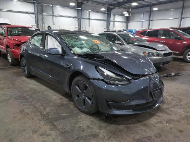 TESLA MODEL 3 2022 with VIN 5YJ3E1EB8NF185468 - Photo from auction