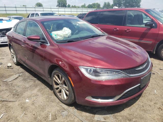 CHRYSLER 200 LIMITE 2015 with VIN 1C3CCCAB1FN558770 - Photo from auction