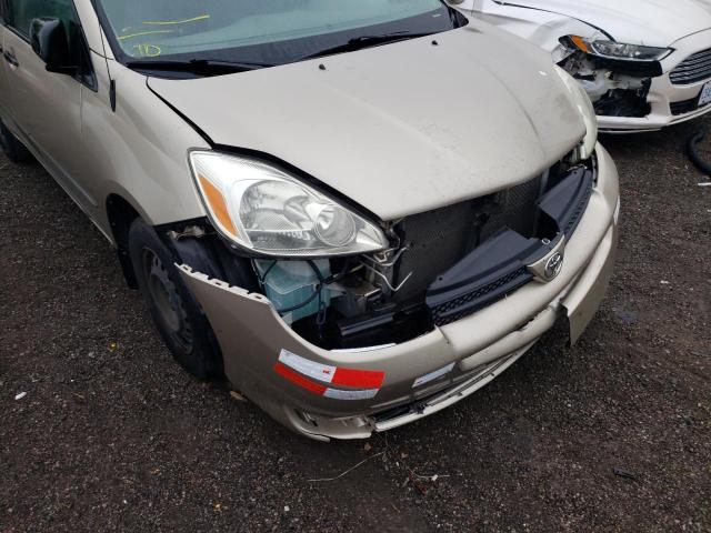 Photo 9 from auction – 2005 TOYOTA SIENNA CE with VIN 5TDZA29C45S258832