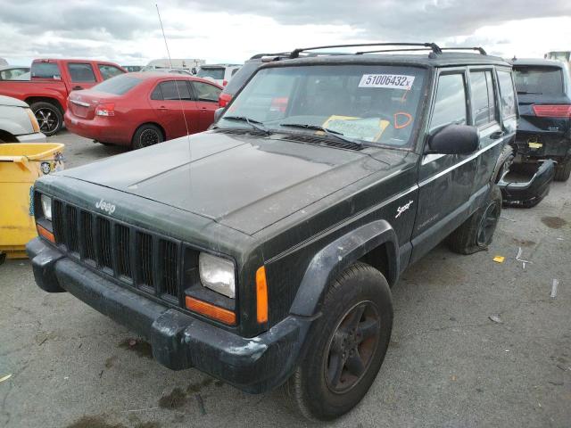 Photo 2 from auction – 1998 JEEP CHEROKEE S with VIN 1J4FJ68S6WL199783