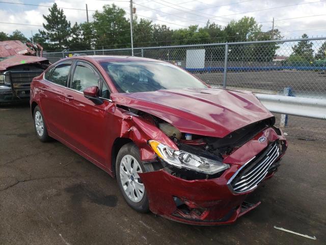 Photo 1 from auction – 2019 FORD FUSION S with VIN 3FA6P0G72KR193642