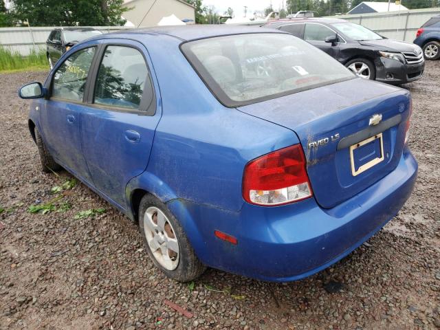 Photo 3 from auction – 2005 CHEVROLET AVEO BASE with VIN KL1TD52695B426725