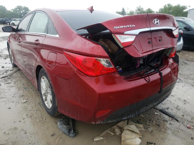 Photo 3 from auction – 2014 HYUNDAI SONATA GLS with VIN 5NPEB4AC9EH887642