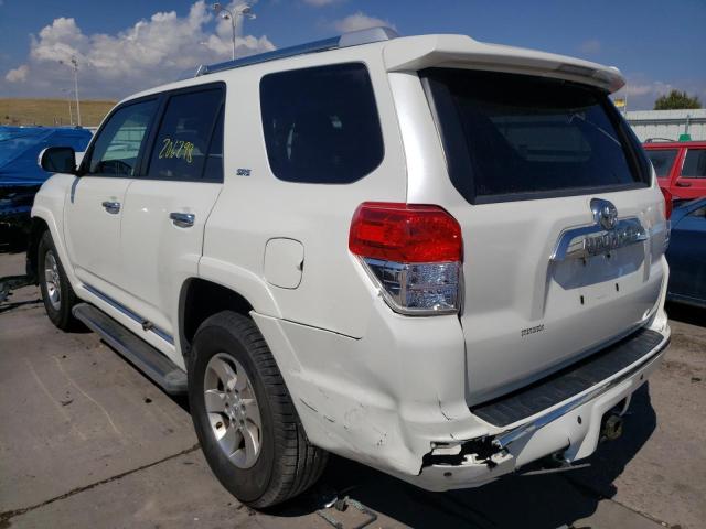 Photo 3 from auction – 2011 TOYOTA 4RUNNER SR with VIN JTEBU5JR3B5049797
